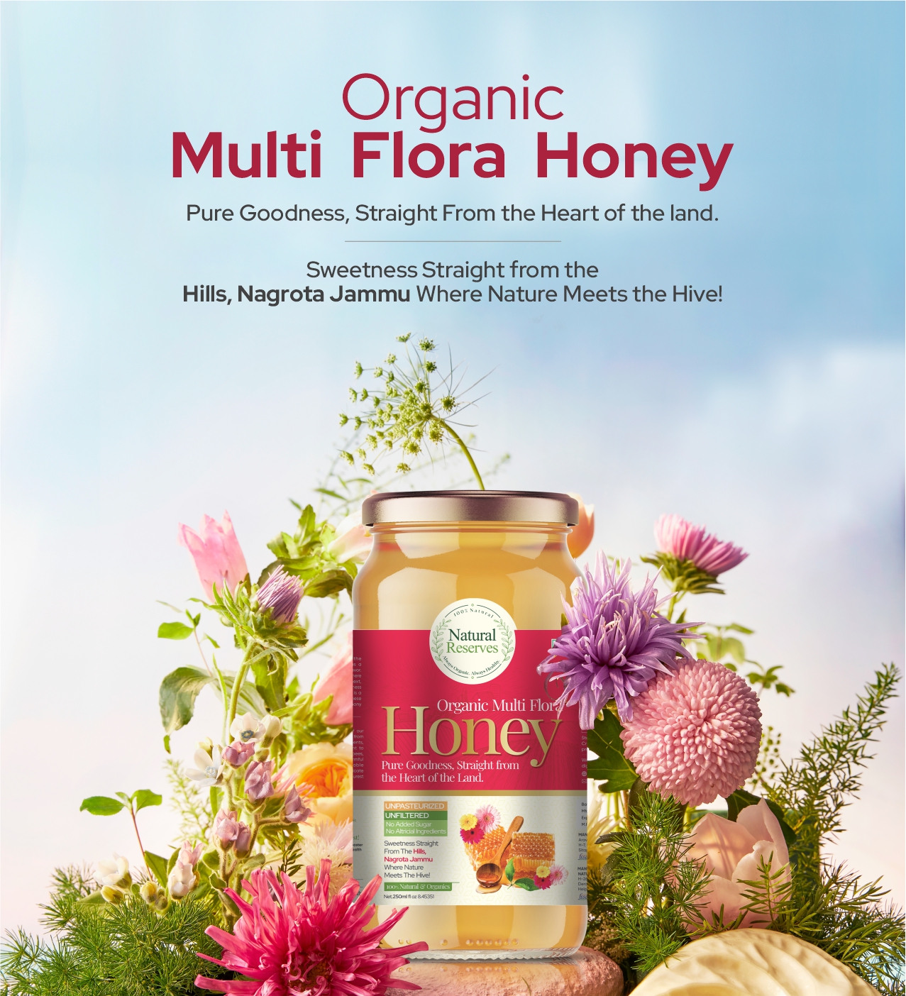 Natural Reserves Organic Multi Flora Raw Honey - Image 7