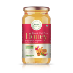Natural Reserves Organic Multi Flora Raw Honey